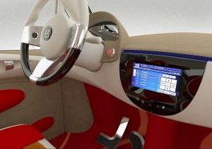 Circle Electric Car Interior
