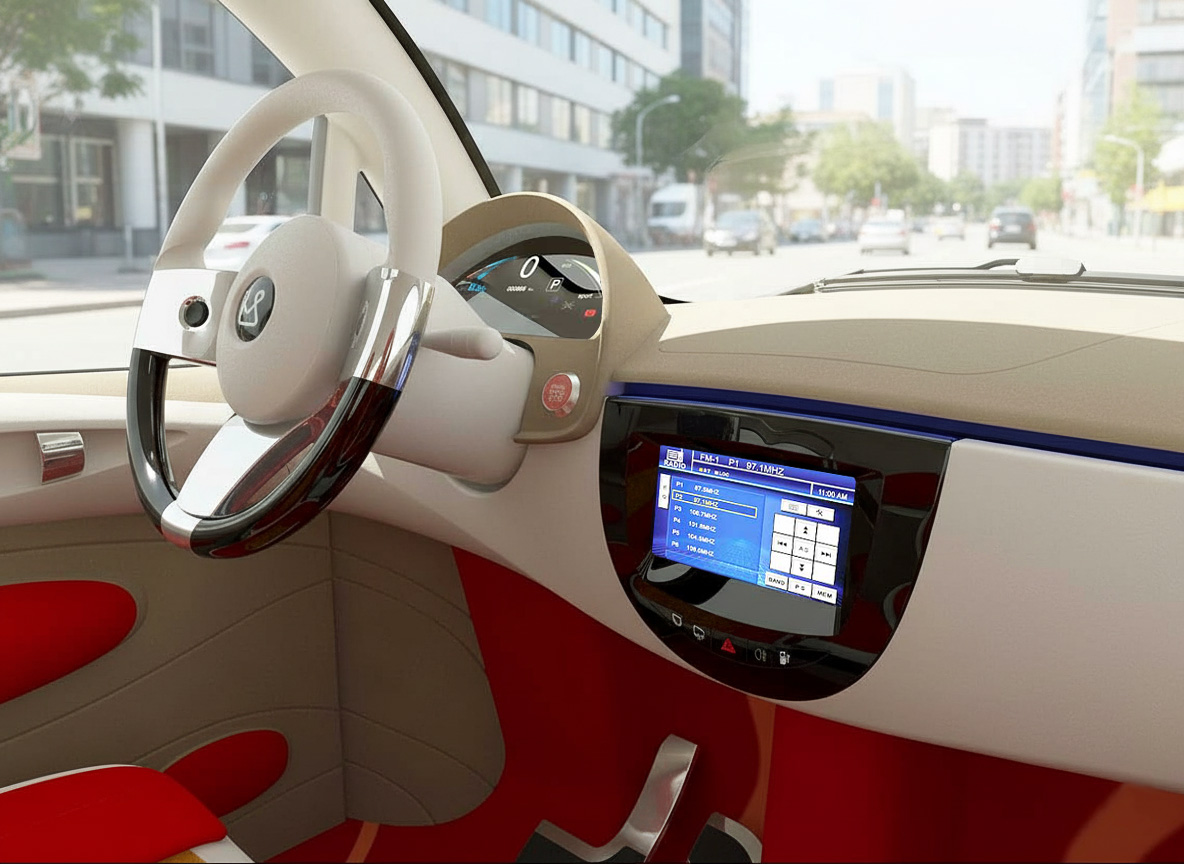 Circle Electric Car Interior