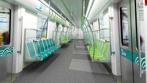 Kochi train Interior