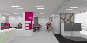 Future Banking Interior Concept