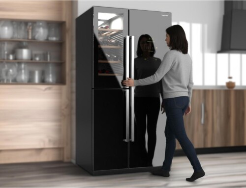 Frestech   Side by side fridge 