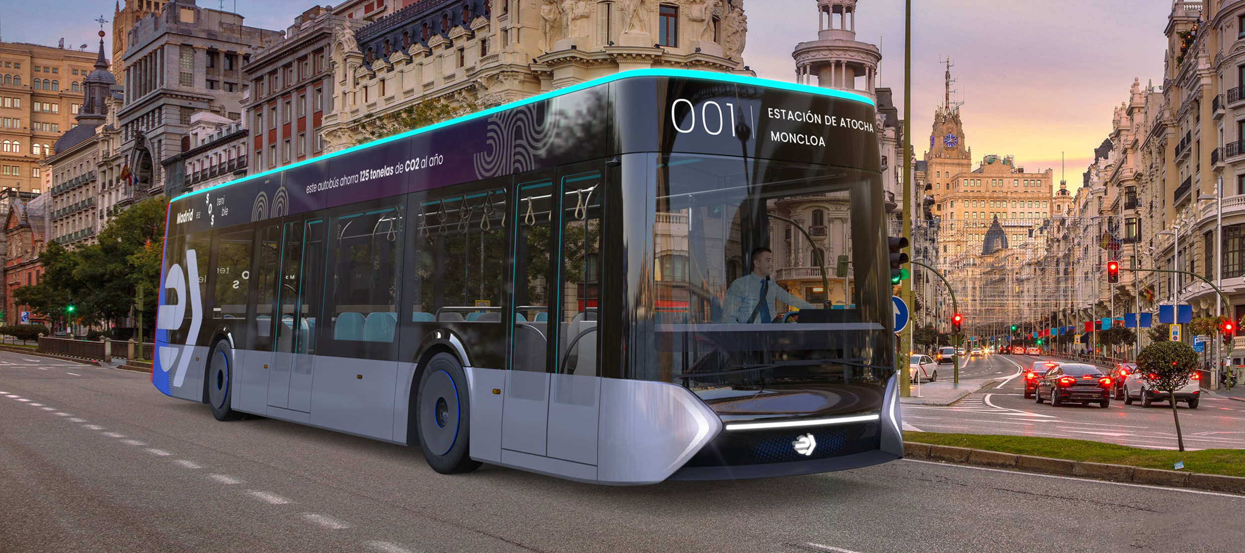 2030 DALIA MADRID concept bus