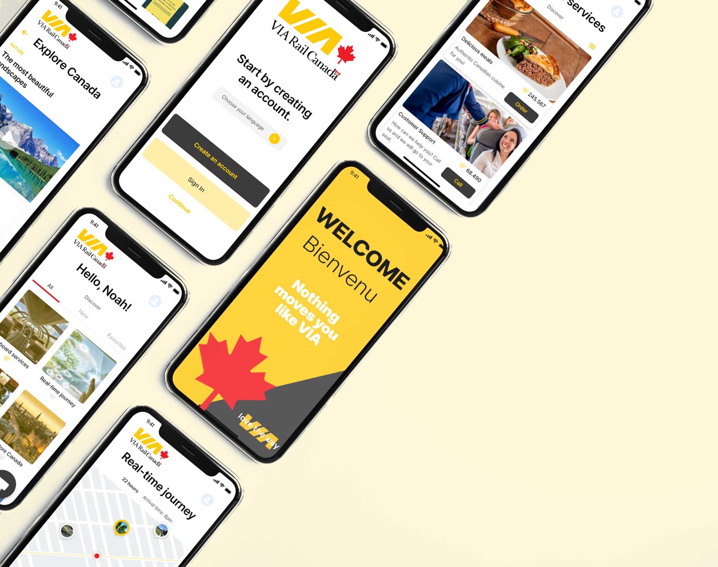Via Rail App